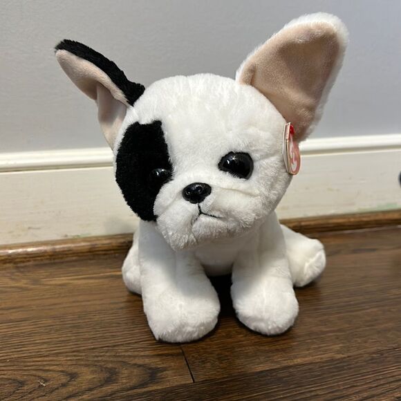 Ty Classic VelveTy Marcel French Bulldog Plush - Picture 1 of 11
